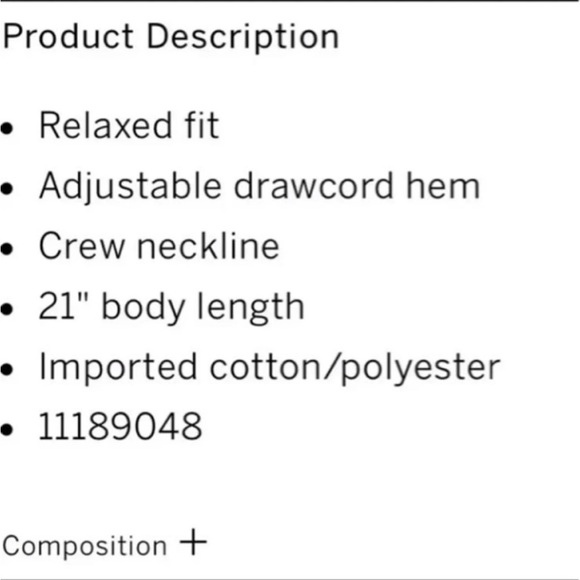 Victoria Secret Pink Ombré Crop Crew - Picture 6 of 6